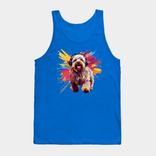 Havanese Disco Groover: Paw-ty on the Dance Floor Tank Top